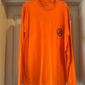 Vibrant Orange Long Sleeve Tee